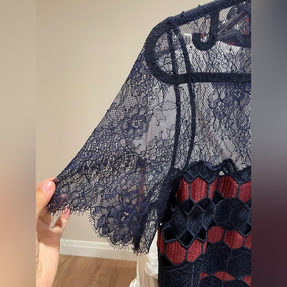 Sandro Lace Dress Size 1 (US Size S) - Picture 3 of 11